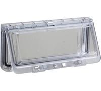 Schneider Electric NSYVA274MA Ventanilla Plástica con Bisagras IP 65, Al 78 x An 95 x L 25 mm