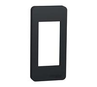 Schneider Electric NU200154 Marco perfilería 1 módulo, Antracita