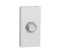 Schneider Electric NU346818 Toma TV/SAT tipo F 1 módulos Polar