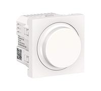 Schneider Electric NU351618 New Unica, Regulador Rotatorio de Luz, LED 7-200 W, Sostenible Green Premium, Tecnología Wiser, Instalación Fácil - Polar