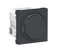 Schneider Electric NU351654 Regulador giratorio LED 7 200 W Wiser, Antracita