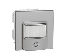 Schneider Electric NU352530 Detector de movilidad. 10 A con interruptor de Aluminio