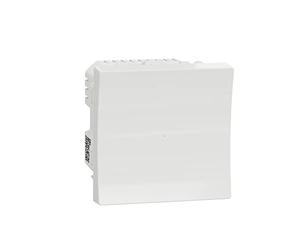 Schneider Electric NU353718W Wiser Unica - Pulsador - 10A - zigbee - Blanco - Solo meca