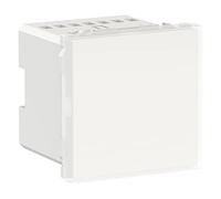 Schneider Electric NU3772 New Unica, Piloto Luz LED de Pared, 2 Módulos, 230 V, Prod. Sostenible Green Premium, Instalación Fácil - 4 Colores