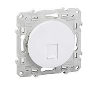 Schneider Electric S520476 - Odace, conector RJ45, grado 3 (Multimedia), Cat.6 STP, Blanco Odace, conector RJ45 blanco, grado 3 (multimedia), cat. 6 STP, con tornillo