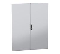 Schneider Electric PanelSeT SFN Kit Puerta Tipo de gabinete Puerta doble Manija bloqueable incluido B. 1.569m H. 1966mm Hoja de acero