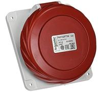 Schneider Electric PKF32F734 Clavija de panel angulada PK Patrika tornillo 32 A IP67 380 V 3P+T 50-60 Hz
