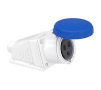 Schneider Electric PKF32W723 Toma de pared PK tornillo 32 A IP67 220 V 2P+T 50-60 Hz