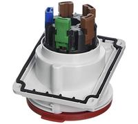 Schneider Electric PKY32F434 Clavija de panel angulada PK Patrika conexión 32 A IP44 380 V 3P+T 50-60 Hz