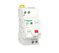 Schneider Electric R9D60632 Interruptores Magnetotérmicos Diferenciales, RCBO, Resi9, 1P + N, Curva C, 32A, 30MA
