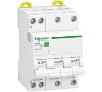 Schneider Electric R9PFC725 Resi9 - Disyuntor modular 3P+N - 25A - Curva C - Pedible Disyuntor XP 3P+N 25A C