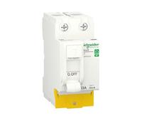 Schneider Electric R9PRA263 Resi9 - Inter diferencial - 2P - 63A - 30 mA - Tipo A - Peine - Alim Bajo Int Diff XP 2P 63A 30mA A