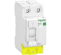 Schneider Electric R9PRC263 Resi9 - Inter Diferencial - 2P - 63A - 30mA - Tipo AC - Pintable - Alim bajo