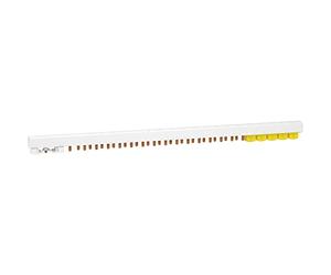 Schneider Electric R9PXH424 - Peine monobloque (3P+N, 63A, 24 módulos, tapa de dientes 5 m, 24 unidades)