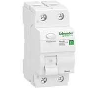 Schneider Electric R9R22225 SCHN Fehlerstrom-Schutzschalter Tipo A Resi9 Disyuntor de corriente residual 1P+N 25A 30mA tipo A, 25 amperios, 2-Polig