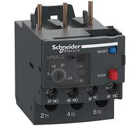 Schneider Electric - Relé de sobrecarga térmica Easy TeSys DPER22, 16-24A, reinicio manual/automático, terminales de abrazadera de tornillo