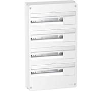 Schneider Electric - Resi9 - Caja sobresaliente blanca (RAL 9003) - 4 filas de 18 módulos - R9H18404
