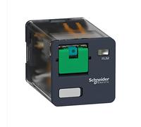 Schneider Electric RUMC31BD Relé 3Co 10A, Botón Test 24Vdc, Juego de 10