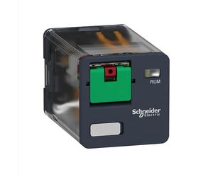 Schneider Electric RUMC31P7 Relé 3Co 10A, Botón Test 230Vac, Juego de 10