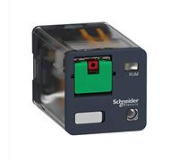Schneider Electric RUMC32P7 Relé 3Co 10A, Botón Test y Led 230Vac, Juego de 10