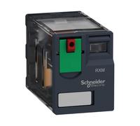 Schneider Electric RXM2AB1P7 Relé de Miniatura Enchufable, Zelio RXM, 2 Ca, 230 V Ca