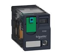 Schneider Electric Relé de miniatura enchufable RXM4AB2JD Zelio RXM 4 Ca 12 V Cc Led