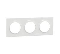 Schneider Electric S520706 Marco Styl 3 Elementos, Blanco