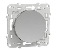 Schneider Electric S530204 Odace - Interruptor o interruptor (230 V, aluminio)