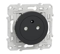 Schneider Electric S540052 Odace, toma de corriente 2P+T, 16 A, conexión rápida, Antracita Odace - Toma de corriente 2P+T afiladora - Antracita - Conexión rápida