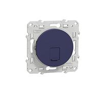Schneider Electric S550477 Odace, conector RJ45 Cobalt, grado 3 (multimedia) cat. 6A STP (larga distancia)