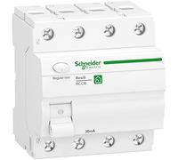 Schneider Electric R9R22440 SCHN Resi9 3P+N 40A 30mA Tipo A, Blanco