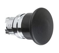 Schneider Electric - Schneider elec pic - mss 40 08 - Cabeza pulsador seta diámetro 22 30mm negro embellecedor metálico