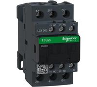 Schneider Electric Schütz LC1D32B7 TeSys Deca - bobina 3P, 32 A, 24 V AC 50/6...