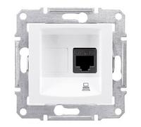 Schneider Electric SDN4700121 Toma RJ45 Categoría 6 UTP, Blanco