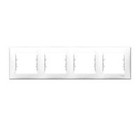 Schneider Electric SDN5800721 Marco 4 Elementos, Blanco