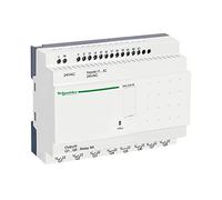 Schneider Electric SR2E201B Relé Inteligente Compacto Zelio Logic sin Reloj, 20 I O, 24V AC, Monitor