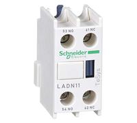 Schneider Electric TeSys - Bloque de contacto auxiliar (montaje frontal, 10 A, 1 unidad)