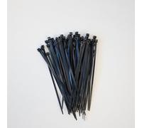 Schneider Electric Thorsman Bridas de 100 unidades, de poliamida, 150 x 3,6 mm, color negro, varios tamaños, bordes redondeados lisos, muy duraderas, bridas autoblocantes para gestión de cables