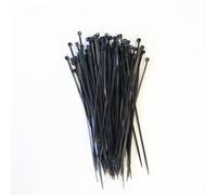 Schneider Electric Thorsman Bridas de 100 unidades, de poliamida, 160 x 2,5 mm, color negro, diferentes tamaños, bordes redondeados lisos, muy duraderas, bridas autoblocantes para gestión de cables