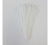 Schneider Electric Thorsman Bridas de 100 unidades, de poliamida, 250 x 4,8 mm, color transparente, diferentes tamaños, bordes redondeados lisos, muy duraderas, bridas autoblocantes para gestión de