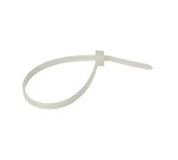 Schneider Electric Thorsman - Bridas para cables (100 unidades, poliamida, 370 x 4,8 mm, color transparente, varios tamaños, bordes redondeados lisos, muy duraderas, bridas autoblocantes para gestión