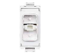 Schneider Electric Ultimate Grid System - Módulo de interruptor individual de 2 vías, 20AX, GUG2020MW, blanco, paquete de 6