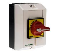 Schneider Electric Interruptor seccionador VCF1GE en cofre de paro de emergencia 25A