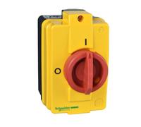 SCHNEIDER ELECTRIC VCFN12GE INT. 3P 10A/1V CDO.ROJO IP55 CAJA PLASTICA NUEVO