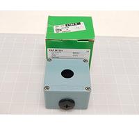 Schneider Electric XAPM1201 XAP-M Metal Caja Vacía 1 Apertura, 80mm x 80 mm x 49mm
