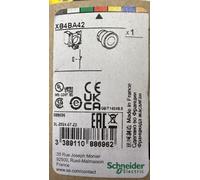 Schneider Electric XB4BA42 Harmony XB4BA42 Botón Plano 1 Touche R Nuevo