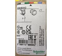 Schneider Electric XB4BA42 Harmony XB4BA42 Botón Plano 1 Touche R Nuevo