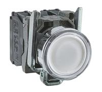 Schneider Electric XB5AD25 Conmutador Selector, Ø 22 Mango de 2 Posiciones, 1 NA + 1 NC, Color Negro