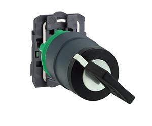 Schneider Electric XB5AW3365 Pulsador Luminoso, Ø 22, Retorno Resorte Nivelado, 250 V, 1 NA + 1 NC , Color Verde