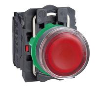 Schneider Pulsador XB5AW34M5 XB5 - Iluminado, LED Universal, 1 No + 1 NC Nuevo